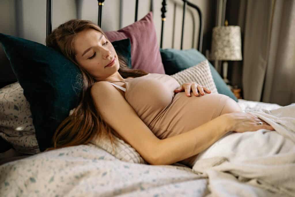 sova bra som gravid tips